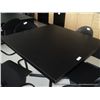 Image 1 : BLACK SQUARE TABLE