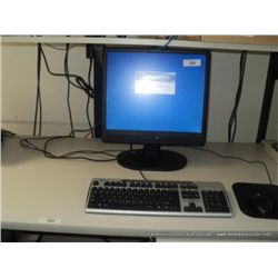 PLANAR 17" LCD WITH KEYBOARD & MOUSE