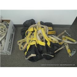 LOT: MISC. ANCHOR SLINGS AND BELTS