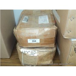 2 BOXES: PLASTIC CAPS