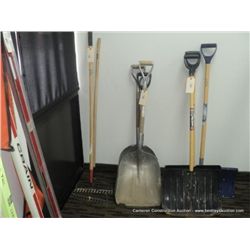 SHORT HANDLE METAL SCOOPS
