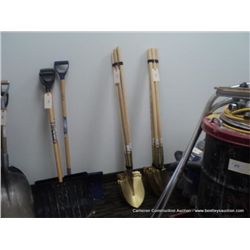 GROUND BREAKING ROUND SHOVELS