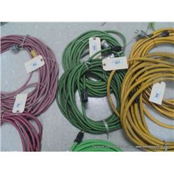 100' ELECTRIC  EXTENSION CORD ( GREEN )