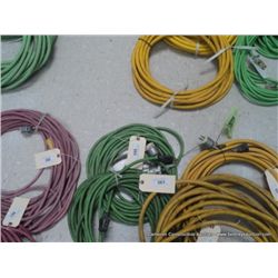 50' ELECTRIC  EXTENSION CORD ( GREEN)