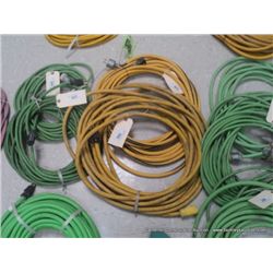 100' ELECTRIC  EXTENSION CORD ( YELLOW HEAVY DUTY )