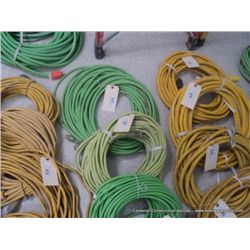 100' ELECTRIC  EXTENSION CORD ( GREEN)