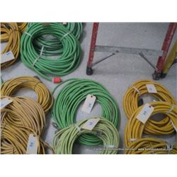 100' ELECTRIC  EXTENSION CORD ( GREEN)