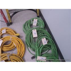 100' EXTENSION CORD ( GREEN)