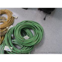100' EXTENSION CORD ( GREEN HEAVY DUTY )