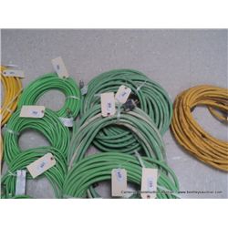 100' EXTENSION CORD ( GREEN HEAVY DUTY )