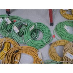 100' EXTENSION CORD ( GREEN HEAVY DUTY )