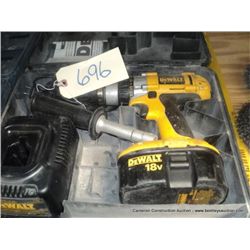 DEWALT DW 987 CORDLESS/ DRILL DRIVER