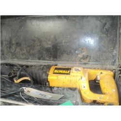 DEWALT SAWS ALL WITH BOX