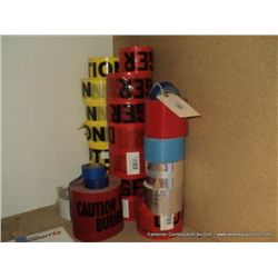 LOT: CAUTION/ DANGER TAPE