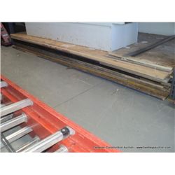 LOT: SHEETS: FIBER & PLYWOOD