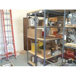 4 SHELF METAL SHELVING UNIT