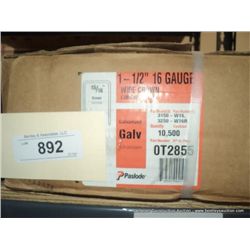 BOX: PASLODE STAPLES