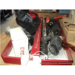LOT: BOLTS, WIRE, AND MISC.