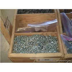LOT: SCREWS & BIN