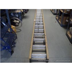 WERNER 32' FIBER GLASS LADDER