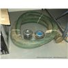 Image 1 : GREEN PLASTIC HOSE WITH END CAPS