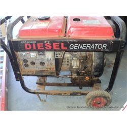 ETQ DIESEL D67250 LE GENERATE ( 180 HOURS)