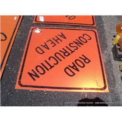 CONSTRUCTION WARNING SIGN