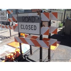 ROAD CLOSED SIGN