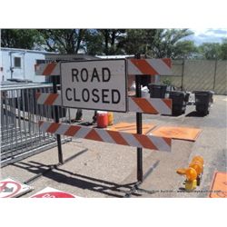 ROAD CLOSED SIGN