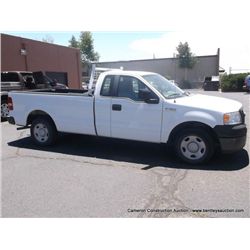 2007 Ford F-150 Pickup 39,852 Miles VIN: 1FTRF12297KB12918 Pickup, RWD, V6, 4.2L Title # 070381M0446