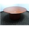 Image 1 : 60" STEELCASE ROUND OAK TABLE