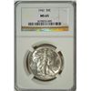 Image 1 : 1942 WALKING LIBERTY HALF DOLLAR NGC MS65 SUPERB!