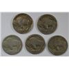 Image 2 : 1915-D FINE & 4-1915-D "ACID DATED" BUFFALO NICKELS