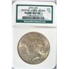 Image 1 : 1922 PEACE DOLLAR "BINION" #2815 OF 2890 NGC UNCIRCULATED
