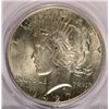 Image 2 : 1927-D PEACE DOLLAR PCGS RATTLER HOLDER MS62