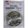 Image 1 : 1995 SILVER AMERICAN EAGLE PCGS MS68 FS