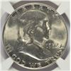 Image 2 : 1952-S FRANKLIN HALF DOLLAR NGC MS64