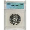 Image 1 : 1955 FRANKLIN HALF DOLLAR ICG PR 66