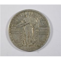 1917-S TYPE 1 STANDING LIBERTY QUARTER VF