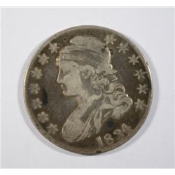 1834 BUST HALF DOLLAR VG