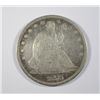 Image 1 : 1876 SEATED HALF DOLLAR VG+