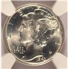 Image 2 : 1943-S MERCURY DIME, NGC MS-66  GEM