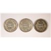 Image 2 : 3-1899 BARBER DIMES "GRADING SET" (VG, FINE, VF)