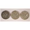 Image 2 : 3-1927 STANDING LIBERTY QUARTERS "GRADING SET" (VG, FINE, VF)