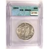 Image 1 : 1943 WALKING LIBERTY HALF DOLLAR ICG MS65