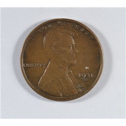 1931-S 1 CENT XF-AU NICE