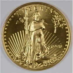 1998 $25 1/2 OZ AMERICAN GOLD EAGLE MS69