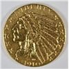 Image 1 : 1910 $5 GOLD INDIAN XF