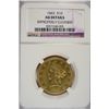 Image 1 : 1843 $10 GOLD LIBERTY NGC AU-DETAILS