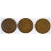 Image 2 : 3-1879 INDIAN HEAD CENTS "GRADING SET" (AG, GOOD, VG)